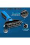 Dog Hair Removal and Massage Brush Set,Double-Sided Detangling and Self-Cleaning Pin Brush,3 Pieces - 2
