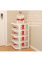 Stackable Shoe Storage Organizer,Multi-Layer Adjustable Entryway Shoe Rack for Closet and Living Room - 7