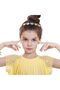 Stretch Hair Comb Set,4 Pieces Cartoon Flower and Animal Headbands with Tooth Comb,Non-Slip Plastic Hair Accessories for Girls - 2