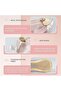 Ballet Shoe Shaped Cosmetic Bag with Bowknot,Pink Mini Travel Makeup Organizer - 6