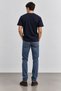 Logo Printed Crew Neck Regular Fit Basic Tshirt |   Mses215722-1 - 5