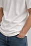 Logo Printed Crew Neck Regular Fit Basic Tshirt |   Mses215722-1 - 2