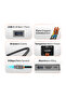 USB-C to HDMI 3-in-1 Multiport Adapter, 4K@60Hz, USB-A 5Gbps, USB-C PD 100W - 3
