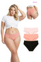 307 Women's Seamless Laser Bato Panties Pack 307-v3