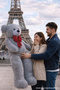 Big Teddy Bear with Bow Tie 140 cm - a Giant Gift That Will Never Be Forgotten for Your Loved Ones