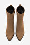 Women's Cowboy Suede Pointed Toe Western Boots Fetya Taba - 7