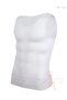 Men's Corseted Tank Top - Chest and Belly Toning and Firming Corset Tank Top