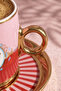 Birdy Porcelain 2-Person 4-Piece Coffee Cup Set - 6