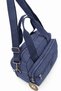 Unisex Navy Blue Shoulder Bag Water Resistant Fabric 7000 - 6