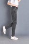 High Waist Tight Fitting Lycra Women's Denim Pants Skinny Jeans - 3