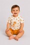 Baby boy summer palm tree print short sleeve cotton 2-piece outfit set (top & shorts) - 3-12 months - 2
