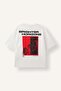 100% Cotton Boxy Fit Crew Neck Printed Short Sleeve T-Shirt J0768Ax26Au - 7