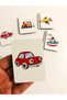Learning Tools Wooden Matching Cards Memory Game Intelligence Cards Pouch - 4
