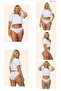 1909 Lace Long Bato 5-Piece Women's Panties Pack 1909-V1 - 4