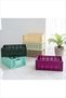 604022 حافظة Maxibox حمضية صفراء قابلة للطي - 5