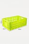 604022 حافظة Maxibox حمضية صفراء قابلة للطي - 4