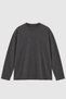 Crew Neck 100% Cotton Washed Long Sleeve T-Shirt - 8