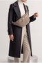 Women's Zipper Closure Long Strap Adjustable Crossbody and Shoulder Bag Nelipa Mink Velvet - 3