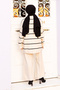 Striped Knitwear Set Tsd240721 Stone Color - 6
