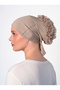 Non-Slip Wide Bonnet with Knob - Silicone Wide Bonnet with Knob - Light Mink - (St510) , (Id 3451010) - 4