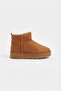 Women's Suede Fur Lined Short Boots Warm Thick Sole Boots 183 - 2