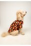 Dog Cat Outfit Shirt Cotton Fabric for Paw Print Lovers Dog Outfit with Cookie Pattern - 3