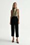 Premium VENTO Mid-Waist Short-Leg Lycra Trousers