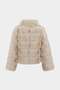 Premium Stand Collar Women's Rex Faux Fur Jacket - 2