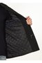Men's Black Coat -1020001P8327 - 5