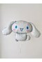 Kuromi Concept Cinnamoroll Foil Balloon 100 cm and 9 Years Old Navy Blue Foil Number Balloon Set - 6