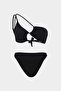 Premium Rope Detailed Freya Slim Fit Women's Bikini Bottom - 3