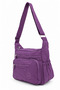 Clinkıl Water Resistant Fabric Women's Moden Shoulder Bag Purple 4120 - 5