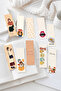 Women's Peace Flower Design 10 Pieces Bookmark Set Pytkayrac47