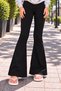 Girls' Spanish Style Black Leggings – Elastic Fabric Comfortable Fit Casual and Sports Leggings (Sold Individually) - 3