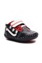 Genuine Leather Solo Navy Blue First Step Orthopedic Baby Boy Sandals Walking Shoes