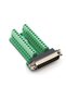 1PC DB25 Male 25Pin Plug Breakout PCB Board 2 Row Terminals Connectors Home Improvement Accessories - 3