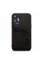 Oppo A60 Compatible Case Luxury Leather Case with Card Holder Black - 2