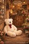 250200 Large Size Plush Bear, Special Gift for Lovers and Decorative Event Bear