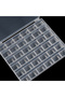 1pc 36 Spools Empty Bobbins Storage Box Sewing Accessories Tools Plastic Sewing Machine Bobbin Case - 4