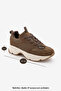 Women's Suede Mesh Detailed Multi-Piece Thick Sole Lace-Up Casual Sneaker Terita Light Brown Suede S - 8