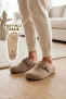 Tuana Women's Waiter Size Home Slippers Beige 36/40