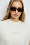 Alıce Women's Knitted Sweatshirt Off-White - 6
