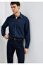 Navy Blue (TENCEL™ ™ ) Liyosel Shirt Regular Fit / Normal Cut 0210818-70494 - 2