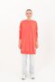 Kadın Basic Tunic - 30644TUN Mercan - 4
