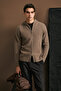 Diego Men's Cardigan Beige - 7