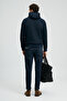Decland Men's Sweatshirt Navy Blue - 6