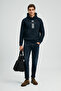 Decland Men's Sweatshirt Navy Blue - 2