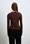 Amira Women's T-Shirt Burgundy - 5