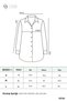 Women's Long Sleeve Buttoned Loose Shirt – 10744Gml Black - 4