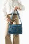 Ultra Light Waterproof Multi-Pocket Shoulder Bag Blue (Model: 571-5D) - 3